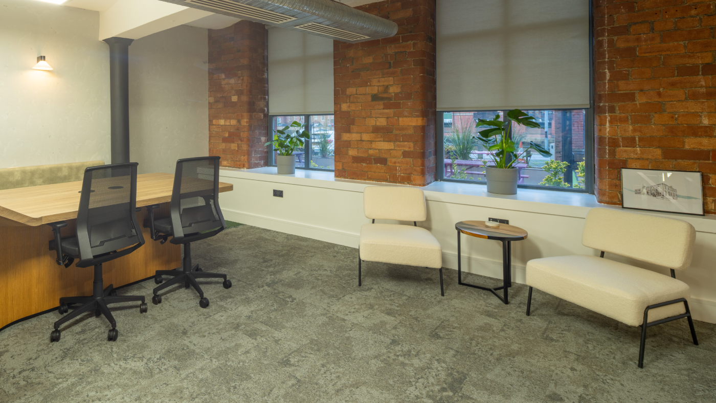 Seating Area at B-Hive - Bracken Workspace Plus