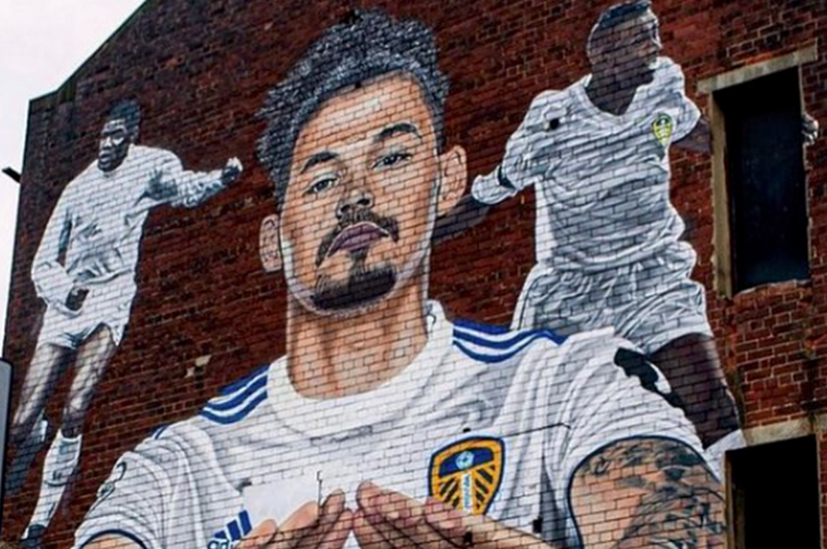 Rocnation and Leeds United Mural - Calls Wharf - Bracken Workspace Plus